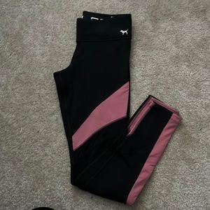 CLASSIC VICTORIA SECRET ULTIMATE MESH PINK LEGGINGS!